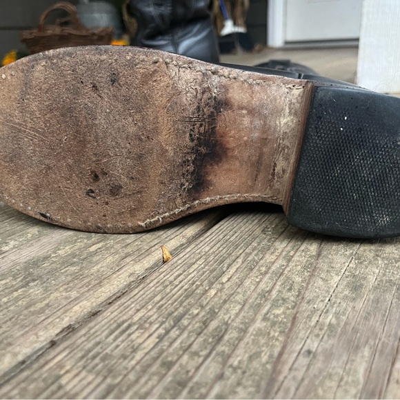 Frye Campus boots black 8.5 vintage - Picture 4 of 12